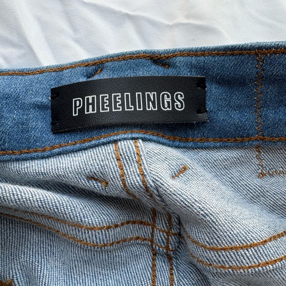 Patchwork Denim Jeans - image 3